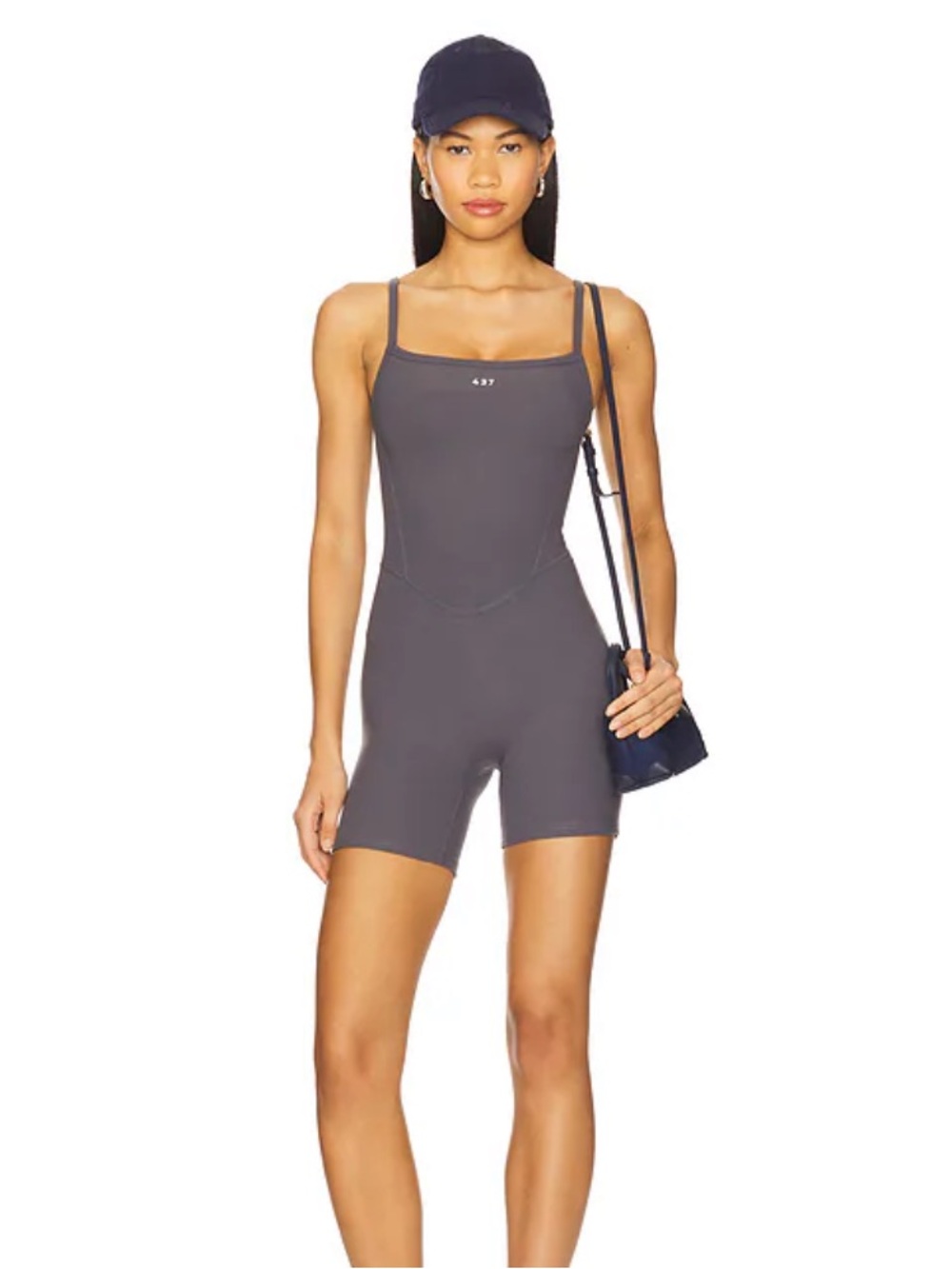437 Shorts Onesie in Galaxy